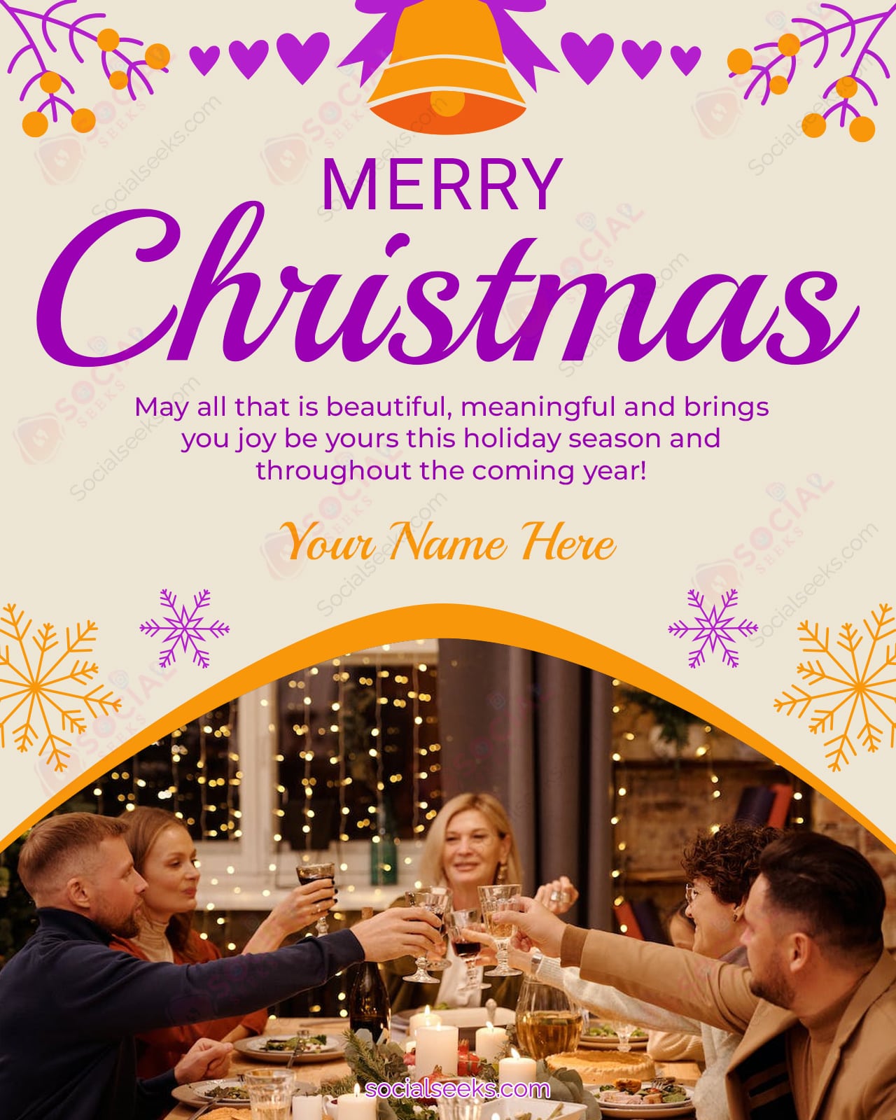 Make Christmas Cards with Photos for Free